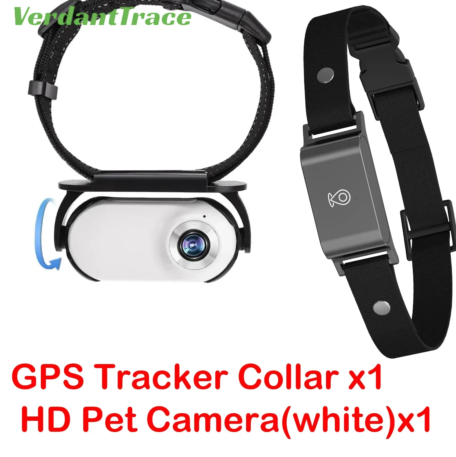 Waterproof 4G GPS Pet Tracker Mini Body Camera for Dog Cat Outdoor Adventures Smart Collar Tracking Video Recording VerdantTrace smart tracker,animal tracking collar,smart video camera
