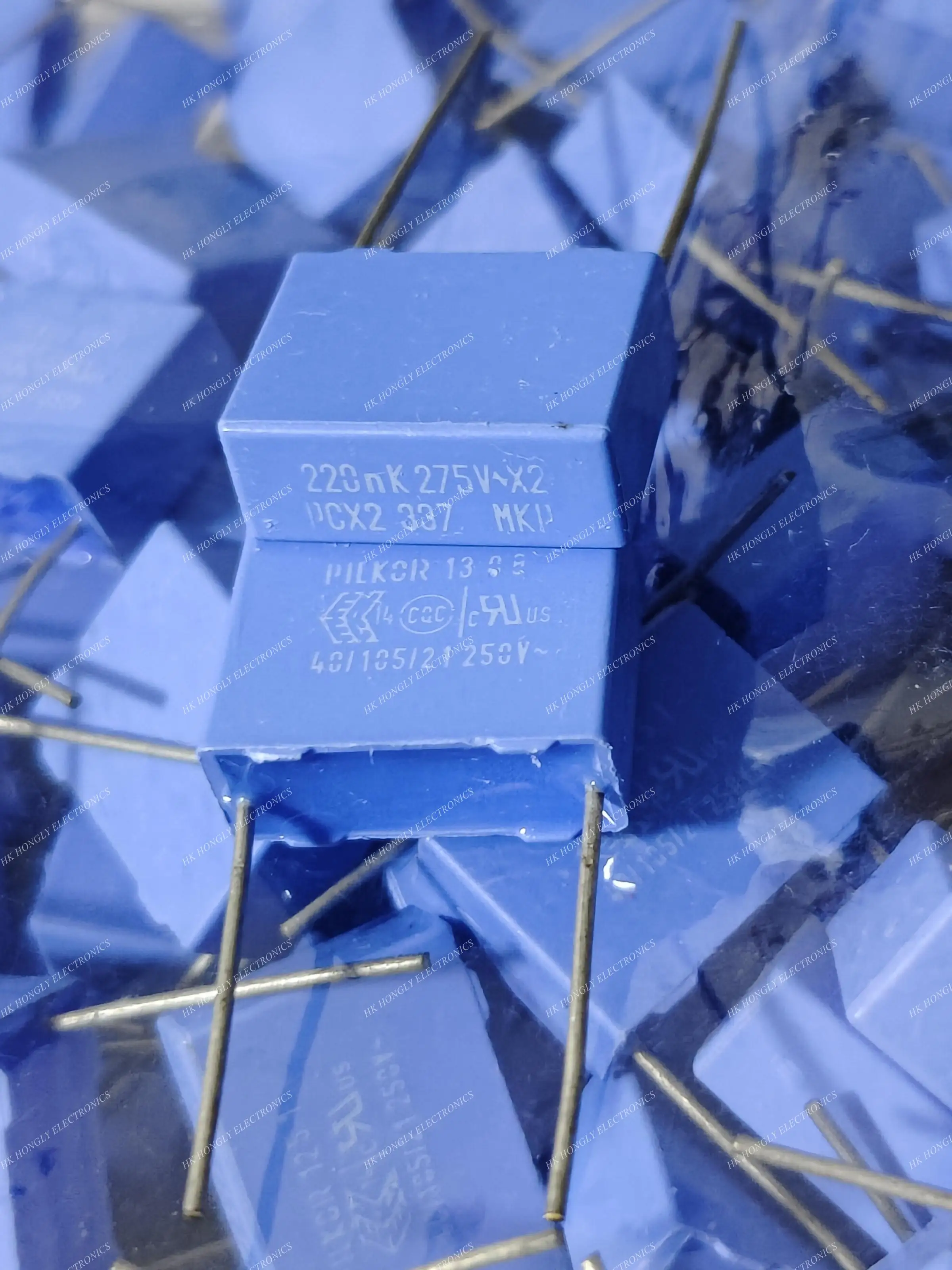 10 Condensadores De Seguridad De Película De Polipropileno Metalizado AC 275 Vx2 0,68 UF 10% Suministros De Bricolaje