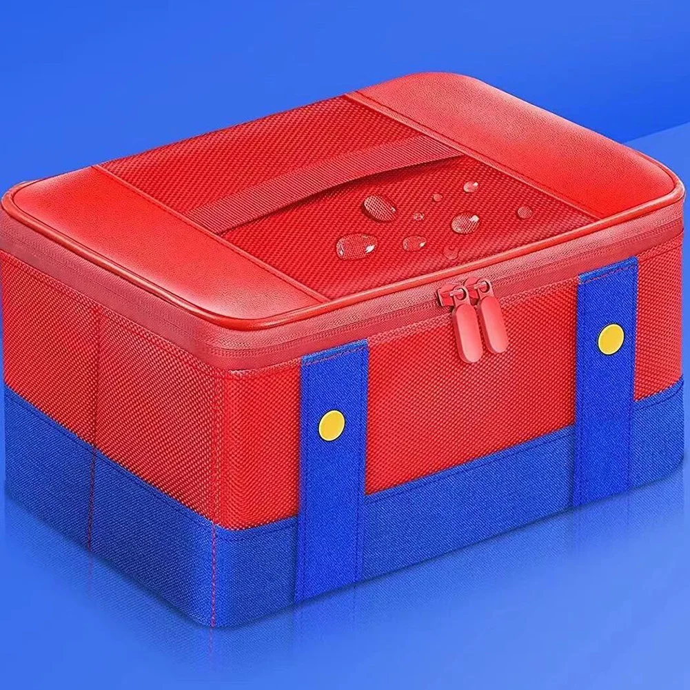 Large Carrying Protective Case Shockproof Travel Case Waterproof Carrying Travel Bag for NS Switch/Switch OLED Game Accessories