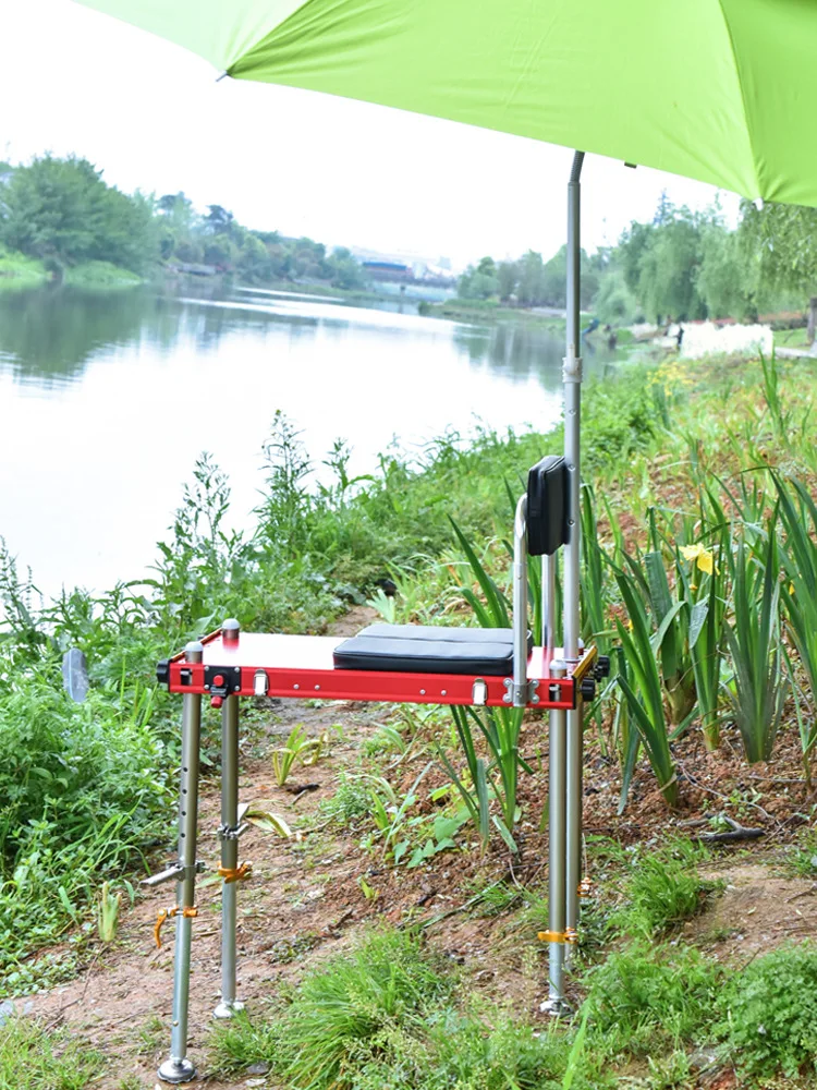 Fishing Chair Ultra-light Folding Multifunctional Telescopic Aluminum Alloy