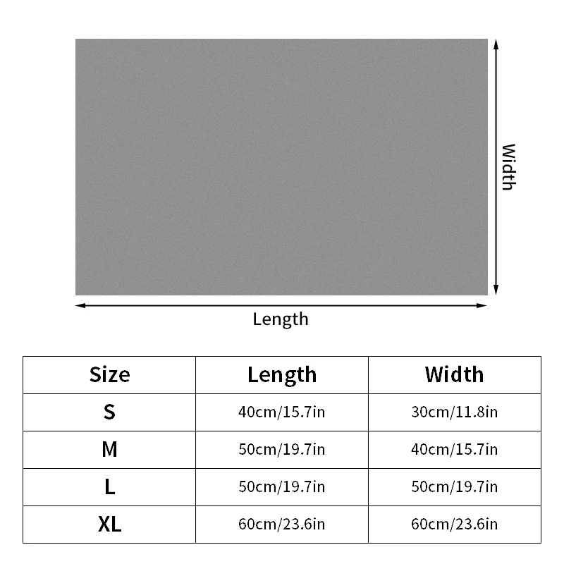 Reusable Dustproof Mat for Washing Machine Waterproof Oven Microwave Protecor Mat Absorbent Table Mats Anti-slip Drying Mats absorbent table mat