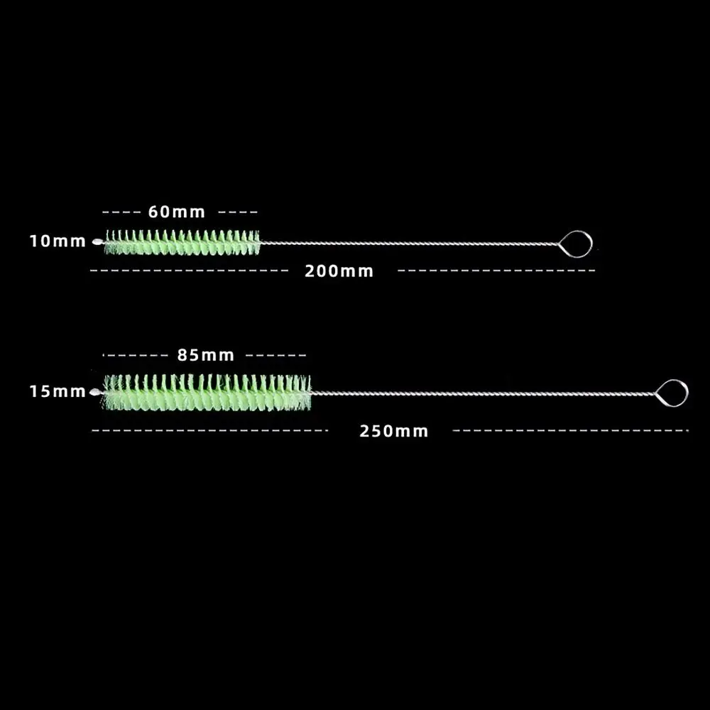 Useful Straw Cleaning Brush Colorful Nylon Straw Cleaners Healthier Multi-purpose Glass Tube Brush Slot Brush Bottle Accessory