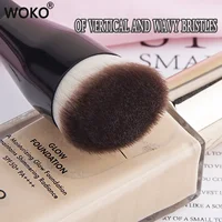 Flat Top Foundation Makeup Brushes Flat Angled Synthetic Hair Face Contour Foundation Liquid Cream Bronzer Buffing Makeup Tool 2