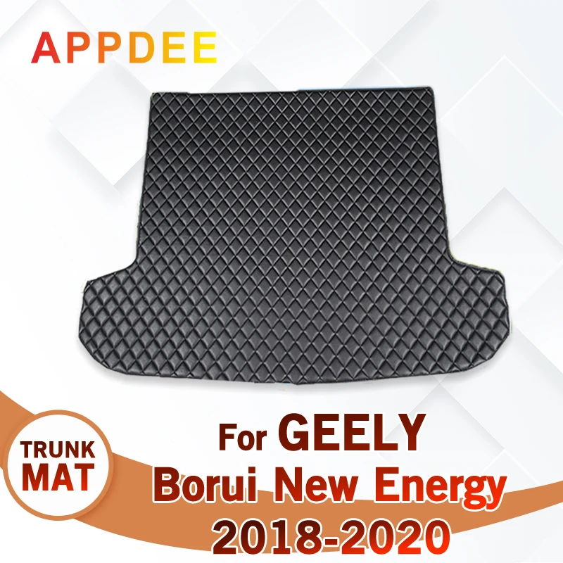 

Коврик для багажника автомобиля для GEELY Borui New Energy 2018 2019 2020, пользовательские автомобильные аксессуары, украшение интерьера автомобиля