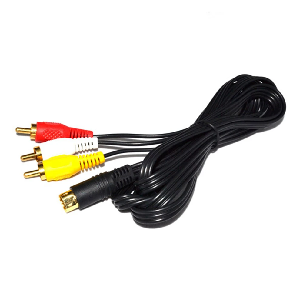 Cavo Av Con Spina Placcata In Oro Per Sega Saturn Per Cavo Ss Rca