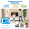 Russian English kids learning tablet educational study pad for toddler to Learn Alphabet music children Interactive laptop 2