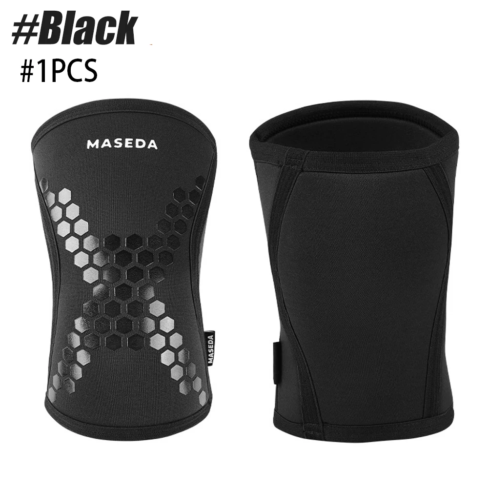 Premium 7mm Neoprene Knee Sleeve for Enhanced Weightlifting Support and Compression