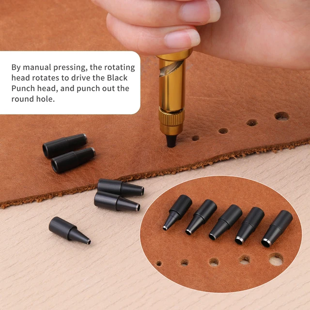 GZHXF Set Di 6 Punzoni E Scalpelli, 3 Utensili Da Scavo, Set Di - Foto 11