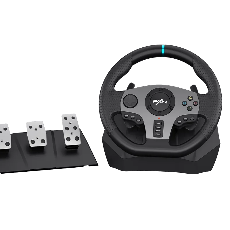 Ruota Da Corsa Per Pc Pxn V9, Volante Da Gioco Simulatore Per Xbox, Ps4, Pc, Interruttore Con Pedali E Cambio