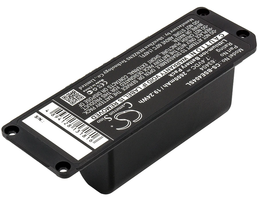 Batteria Bose 2600 Da 063404 Mah Per Soundlink Mini 413295