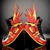 2024 Men Casual Sneakers Branded First Machine Anime High Top Shoe Board Shoes 3D Three-dimensional Deformation Mecha Shoes 2