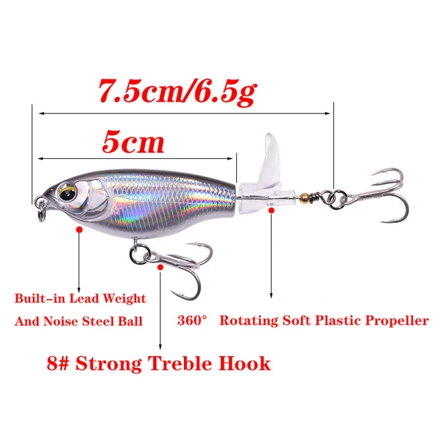 ROBOT-GXG A FISH LURE 6PCS T Tail Soft Worm 75mm Paddle Tail Wobbler Fishing  Lure for Bass Fishing Bait Grub Fake Swimbait 