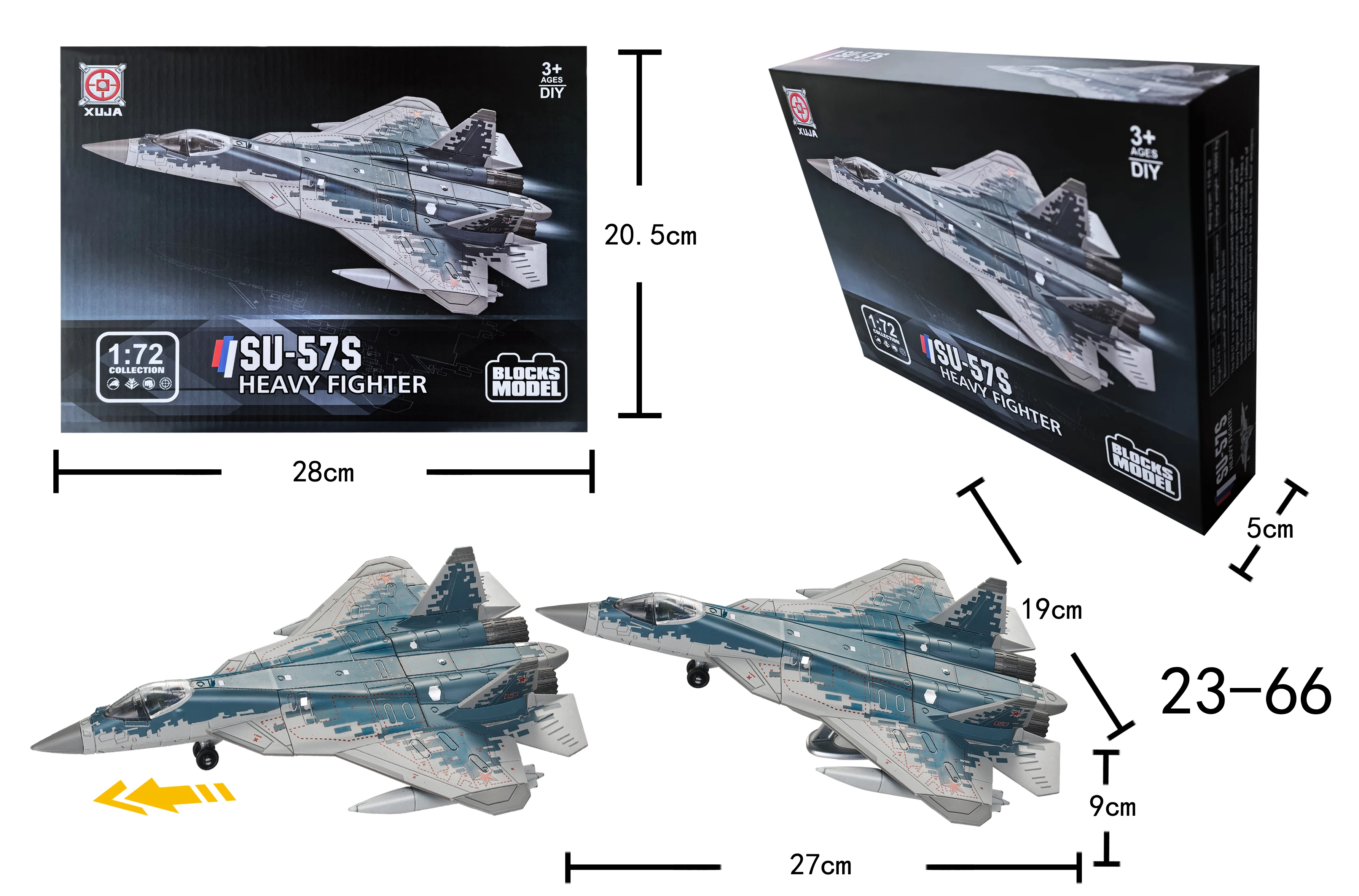 Stealth Fighter Building Blocks - Military Series Creative Assembled Toy, Perfect Decor Gift