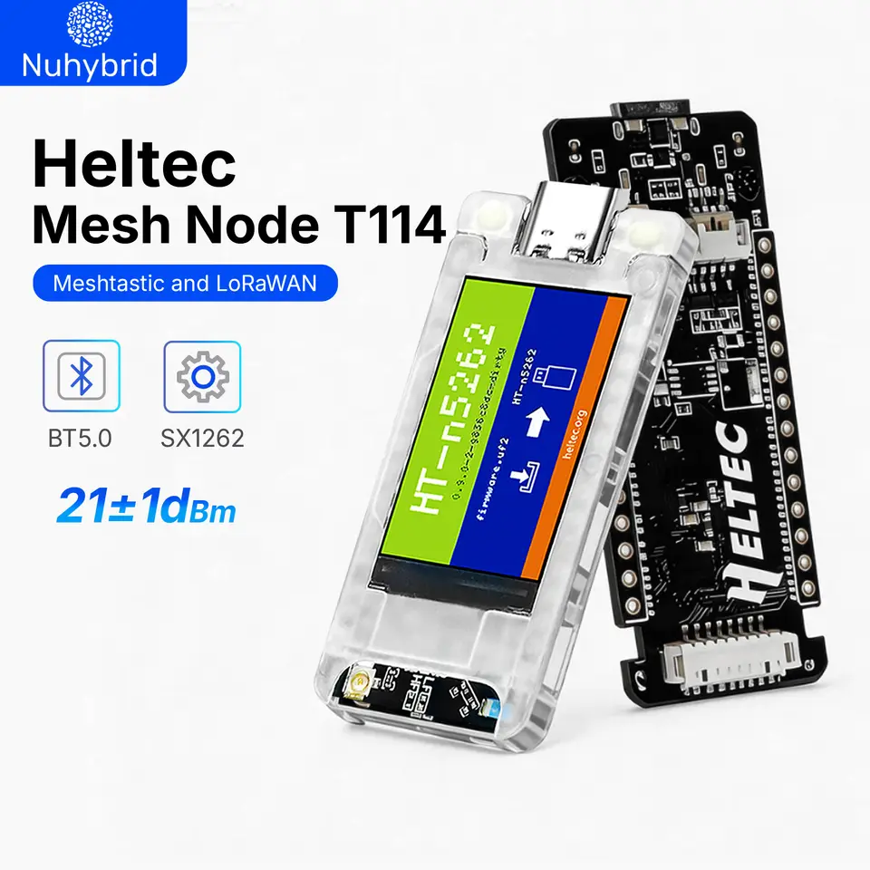 Heltec Mesh Node T114 V2 Development Board Meshtastic Nordic nRF52480 SX1262 LoRa LoRaWAN Compatible with Arduino/Meshcore image 1