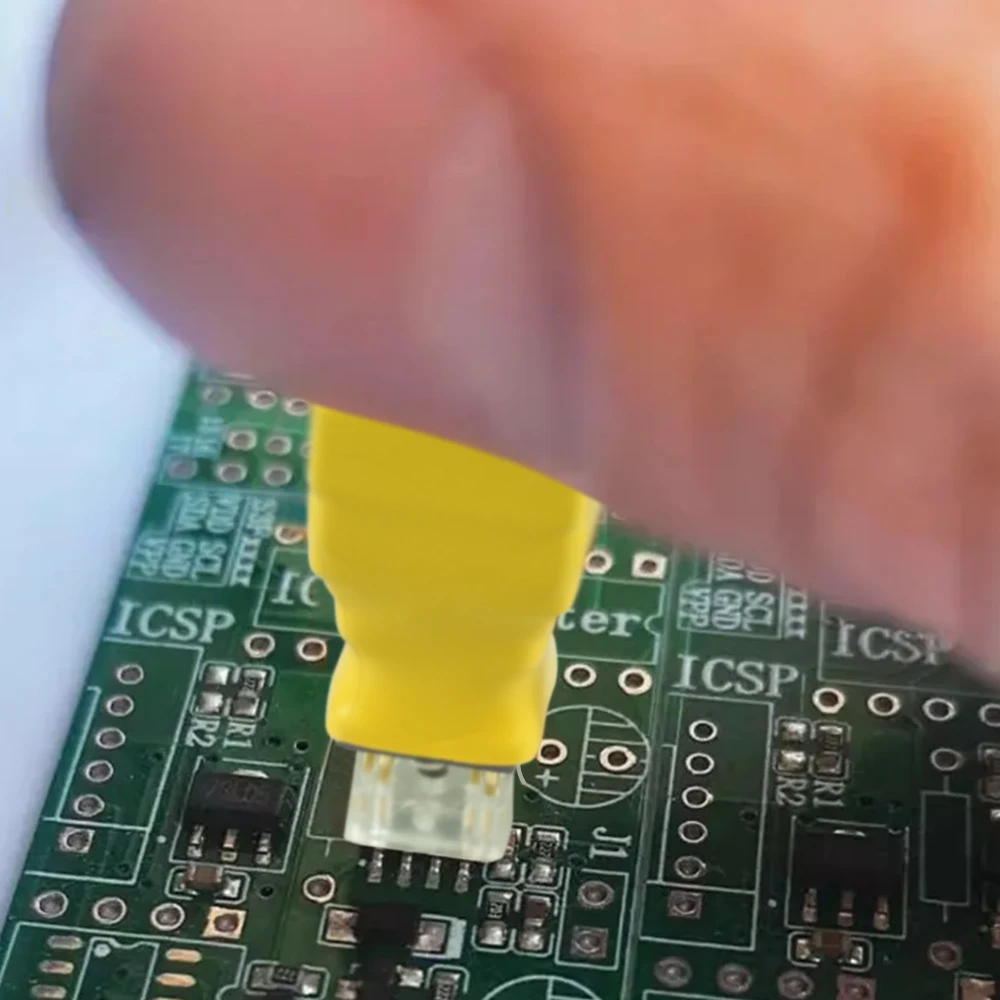 MSOP8 칩 프로그래밍 프로브 케이블, 칩 다운로드 및 레코딩용 스프링 핀 플래시 EEPROM 버너