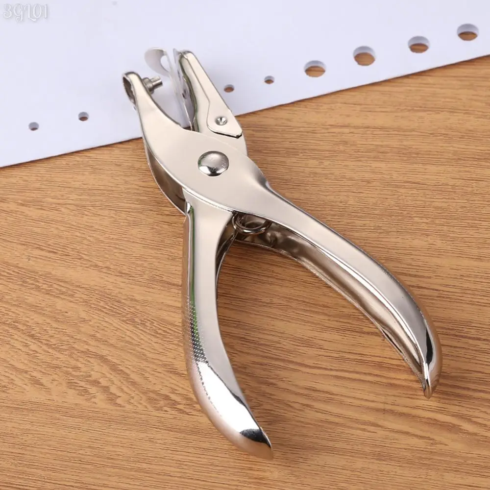 Portable Single Hole Puncher Paper Material Scrapbooking Handheld Metal Craft 6/3MM paper punch hole punching tools paper craft punch circle hole punch