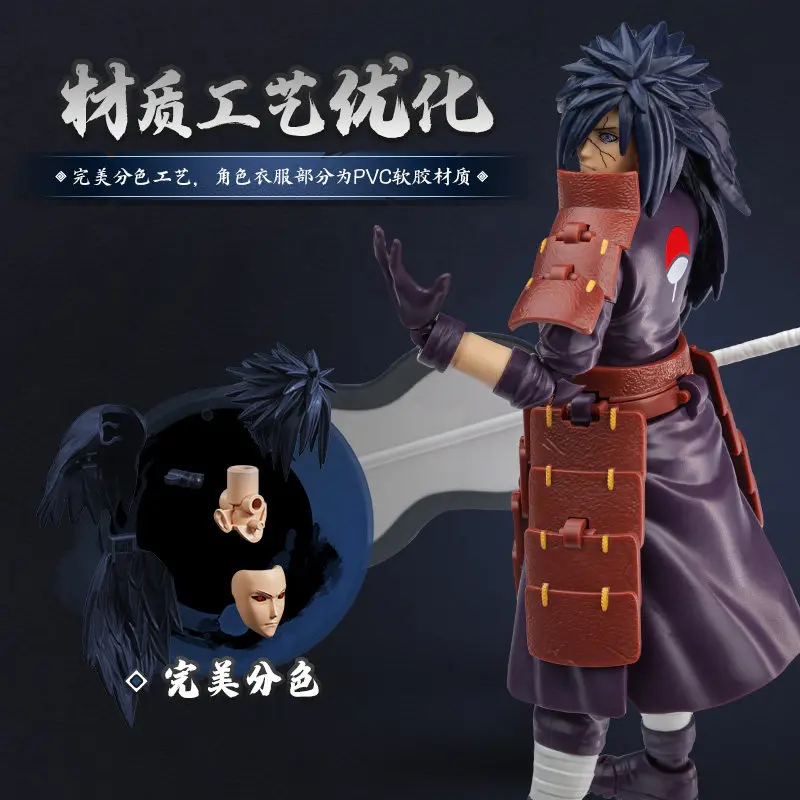 블록키즈 빌딩맨 나루토 비욘드 에디션 우치하 마다라 우치하 사스케 조립식 모바일 모델 장식품 장난감 컬렉션 선물