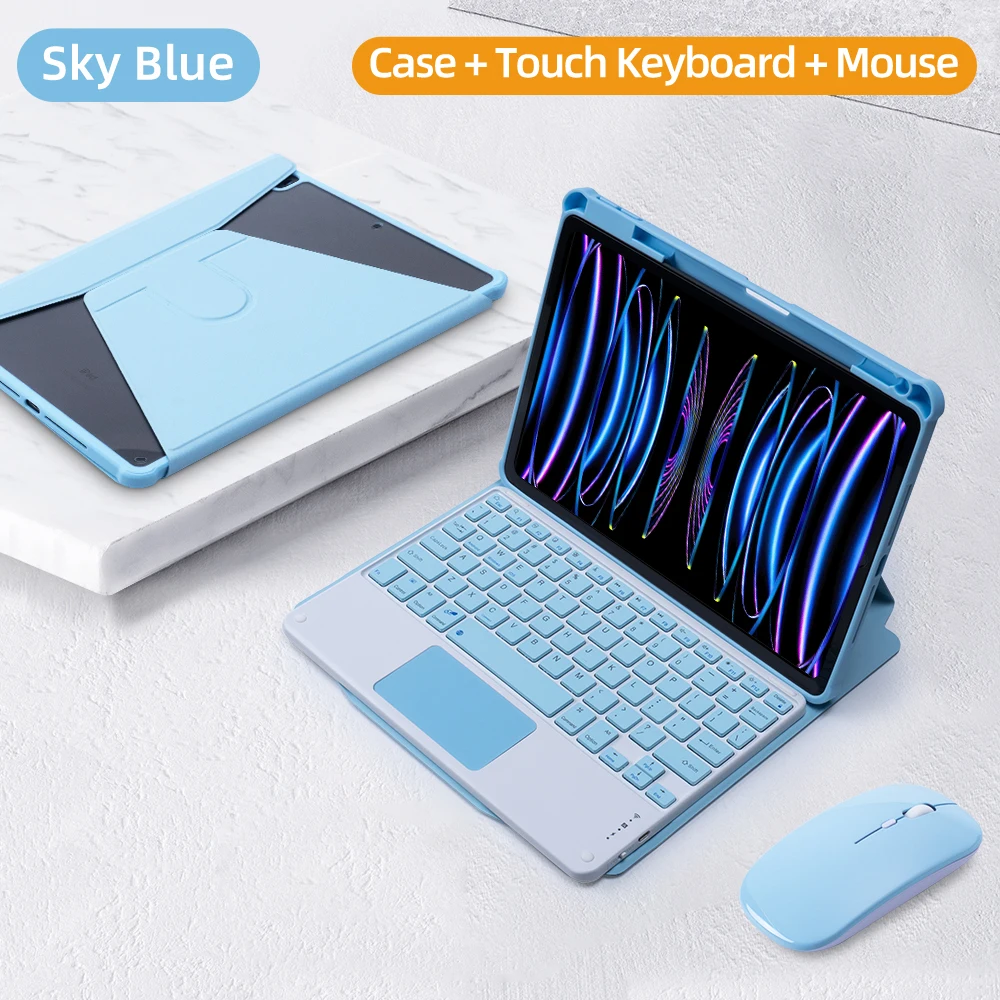 Versatile Keyboard Case for iPad with Enhanced Protection and Functionality