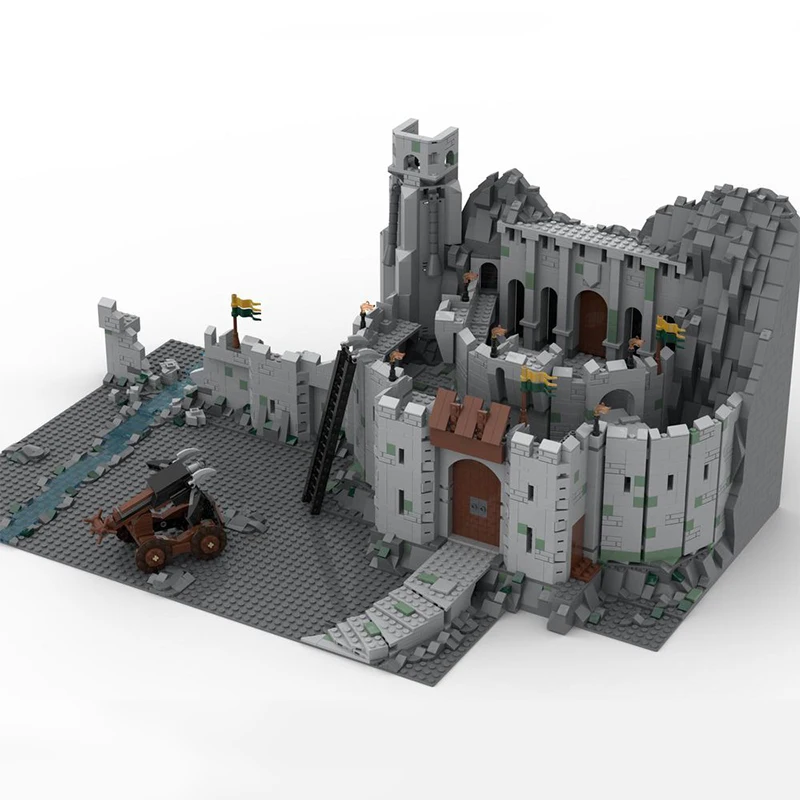 

NEW 3126PCS Famous star Movie Modularity LOTR Helm's Deep Model DIY creative ideas Children Toy Birthday Gift Blocks MOC-9474