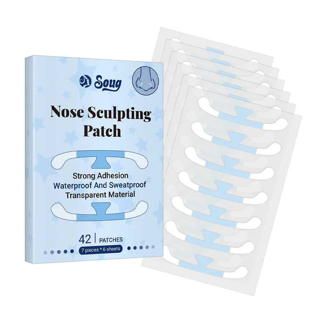 Cosplay Special Nose Shrink Strips Shrink Nose Wings Small Narrow Thin Invisible Beauty Shrinking Wing Stickers nose shaper nostril opener dilators