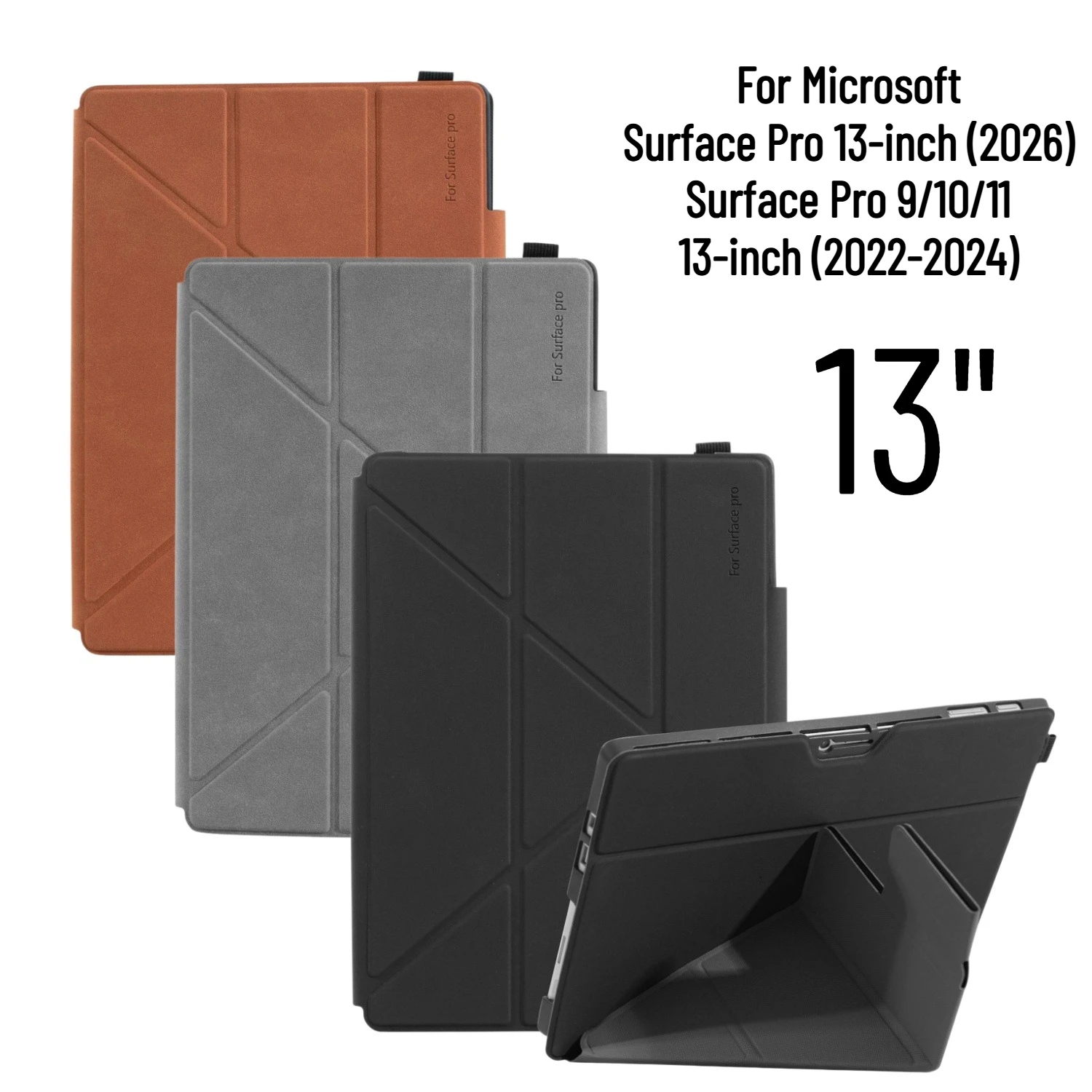 Premium PU Leather Protective Business Cover