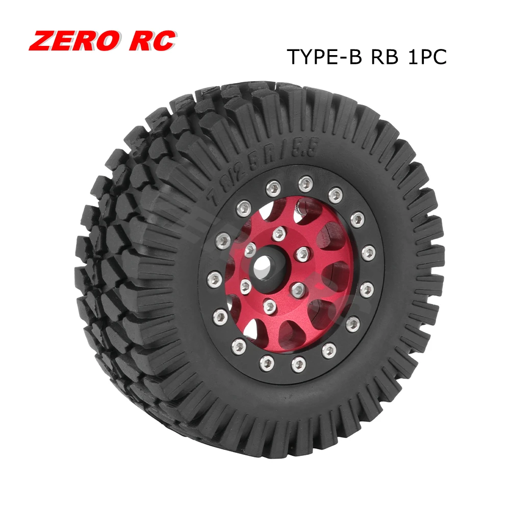 RC ROCK Crawler 1.55 Pollici Off Road Metallo Beadlock Cerchione Per 1/12 1/10 D90 TF2 Tamiya CC01 LC70 MST JIMNY Axial 90069 Rc Auto  26