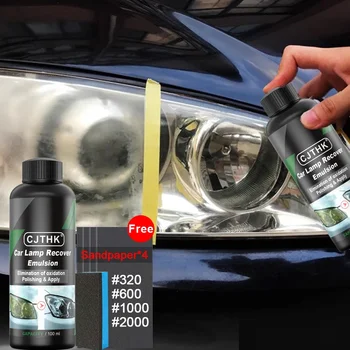 Car Headlight Restoration Polishing Kits Scratch Remover Repair Cleaning Paste Headlight Renewal Polish And Maintenance Liquid 1