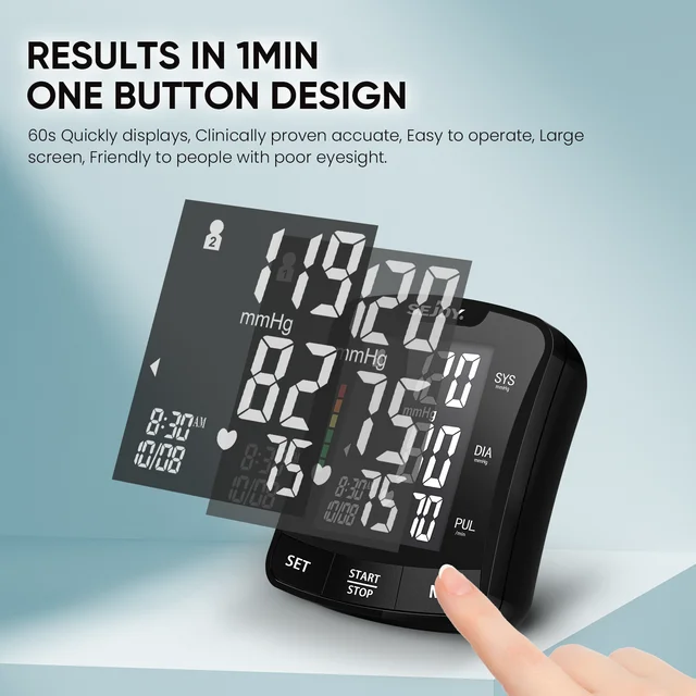 Electronic Blood Pressure Monitor 3