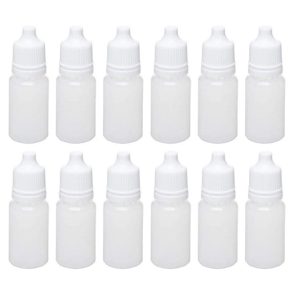 

20 PCS Pack 5m 10ml 15ml 20ml 30ml 50ml 100ml Empty LDPE Plastic Squeeze Eye Juice Liquid Dropper Bottles Refillable Containers