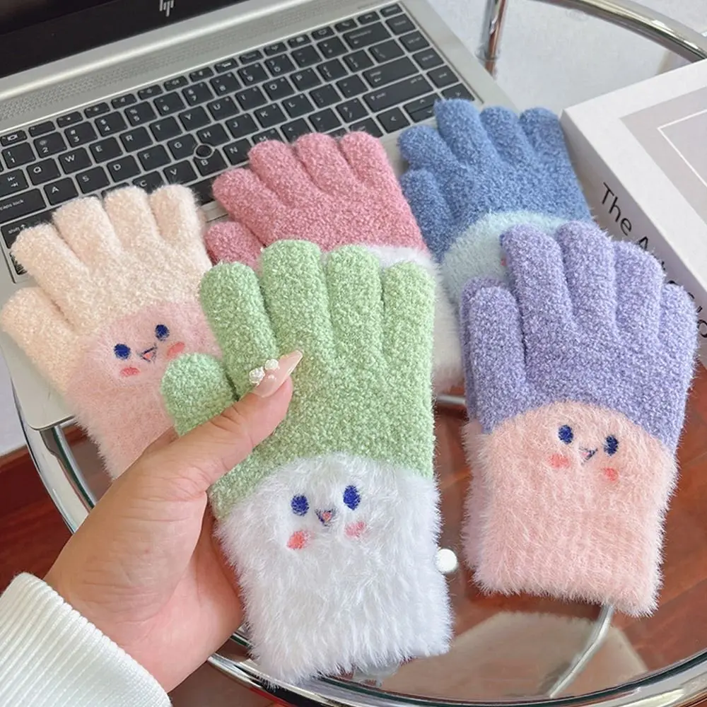 Warm Nylon Kids Winter Gloves for Outdoor