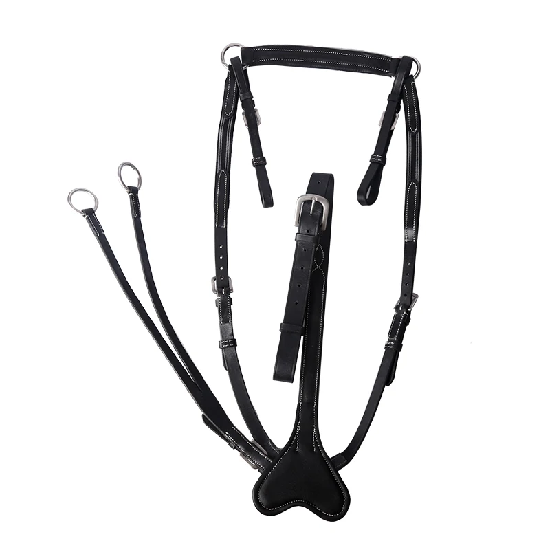 Cavpassion-Cowhide Halter and Bridle Equipment for Training, Equestrian Saddlery8214016, Low Head, Cowhide