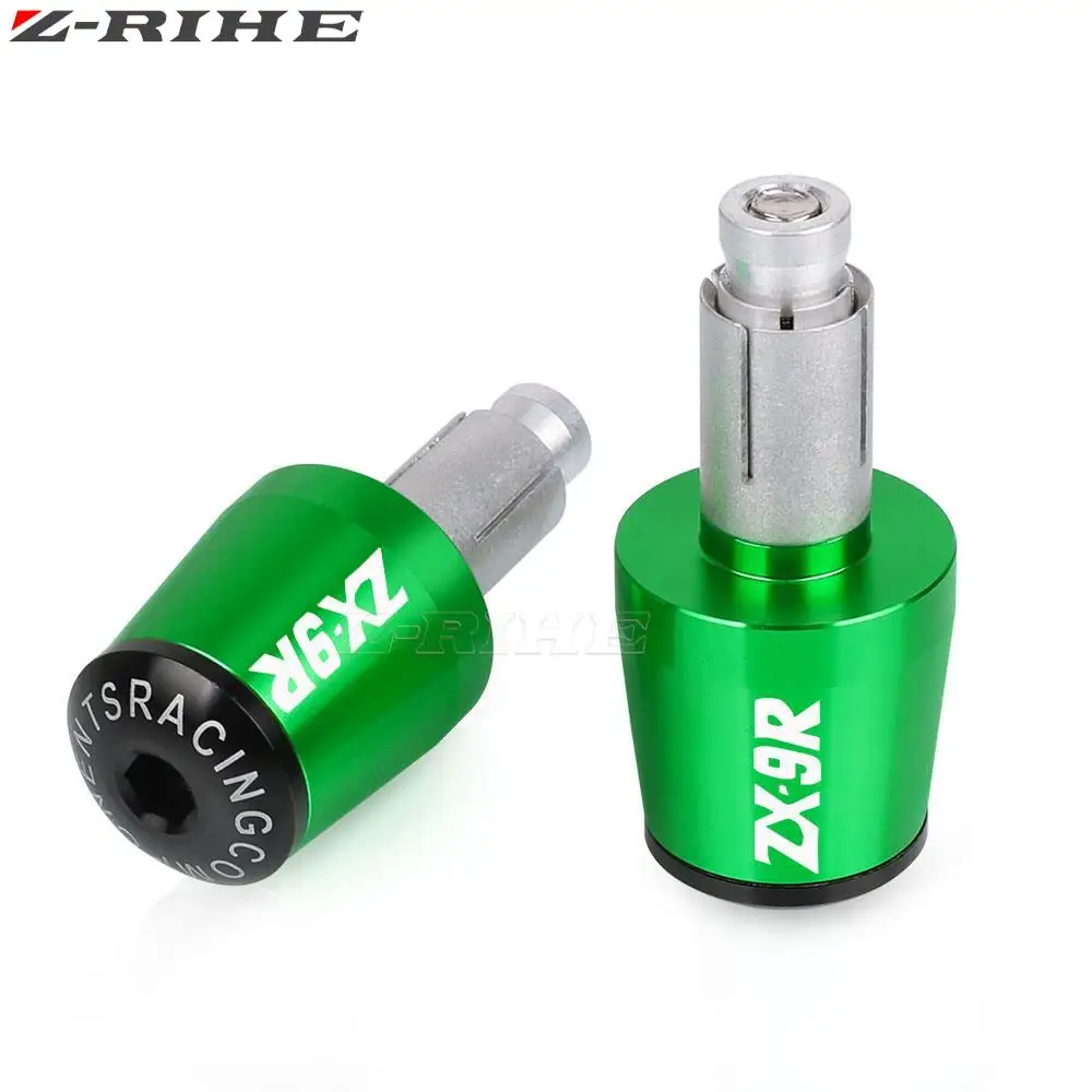 ZX9 Motorcycle Handle Bar Ends Handlebar Grips End Caps Anti