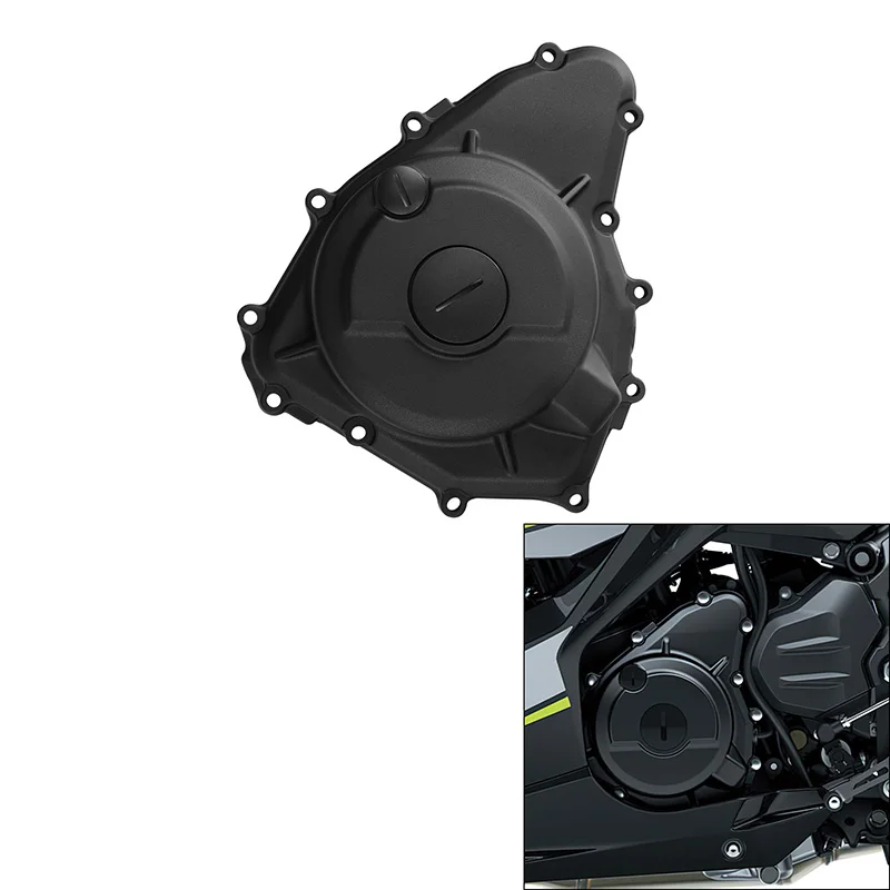 

Motorcycle Side Engine Stator Cover Crankcase For Kawasaki Ninja 400 ABS EX400GLFA EX400GLF Replace For 14031-0618 2018-2023 19