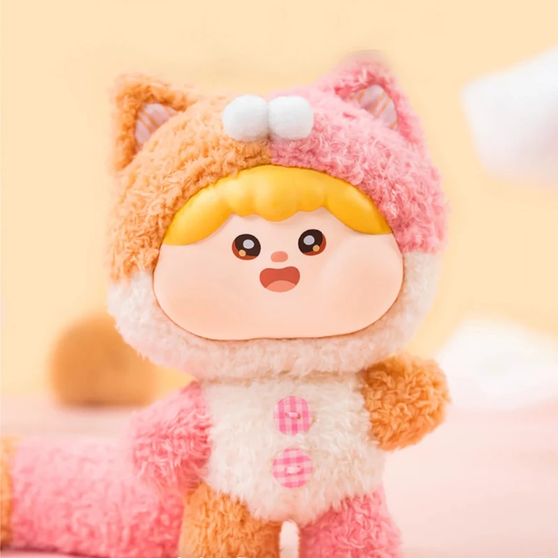 Fluffy Meatball V2 Series Blind Box Cute Meatball Vinyl Face Plush