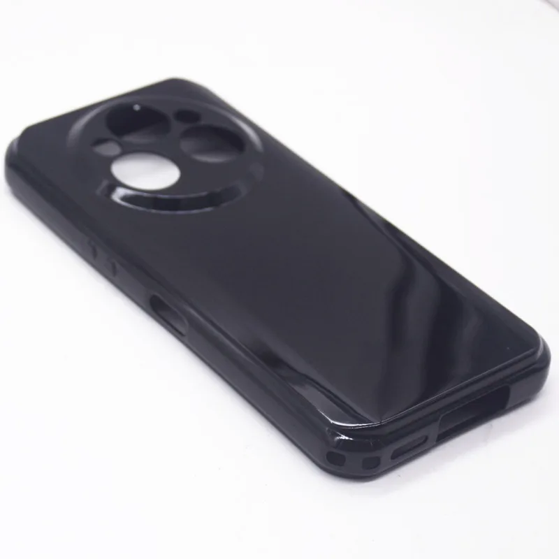Ikiiqii Custodia per Oukitel WP15S (6.52) Cover Black Morbido Silicone TPU Skin Bumper Case Pelle + 2 Pack HD di Alta qualità Vetro Temperato Pellicola Film Protettivo Schermo