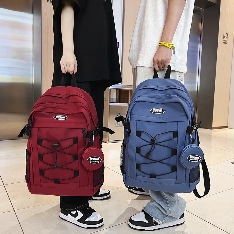 Casual Multi-pocket Backpack Women Waterproof Large Capacity