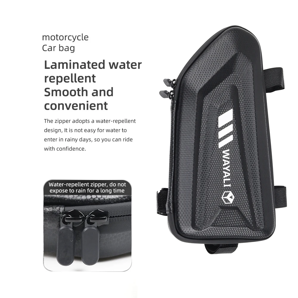 Motorcycle Accessories Side Bag Waterproof Triangle Bags Pouch
