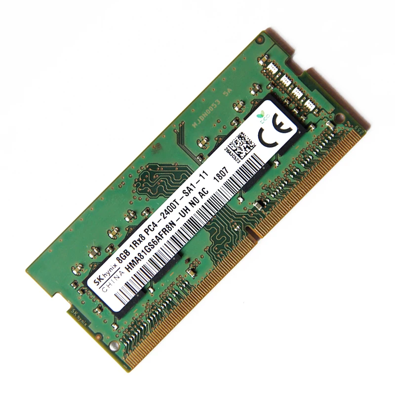 メモリー 8GB 1RX8 PC4-2400T-SA1-11 X14 SK Hynix 8GB 1Rx8 PC4-2400T-SA1-11 DDR4 2400MHz SODIMM
