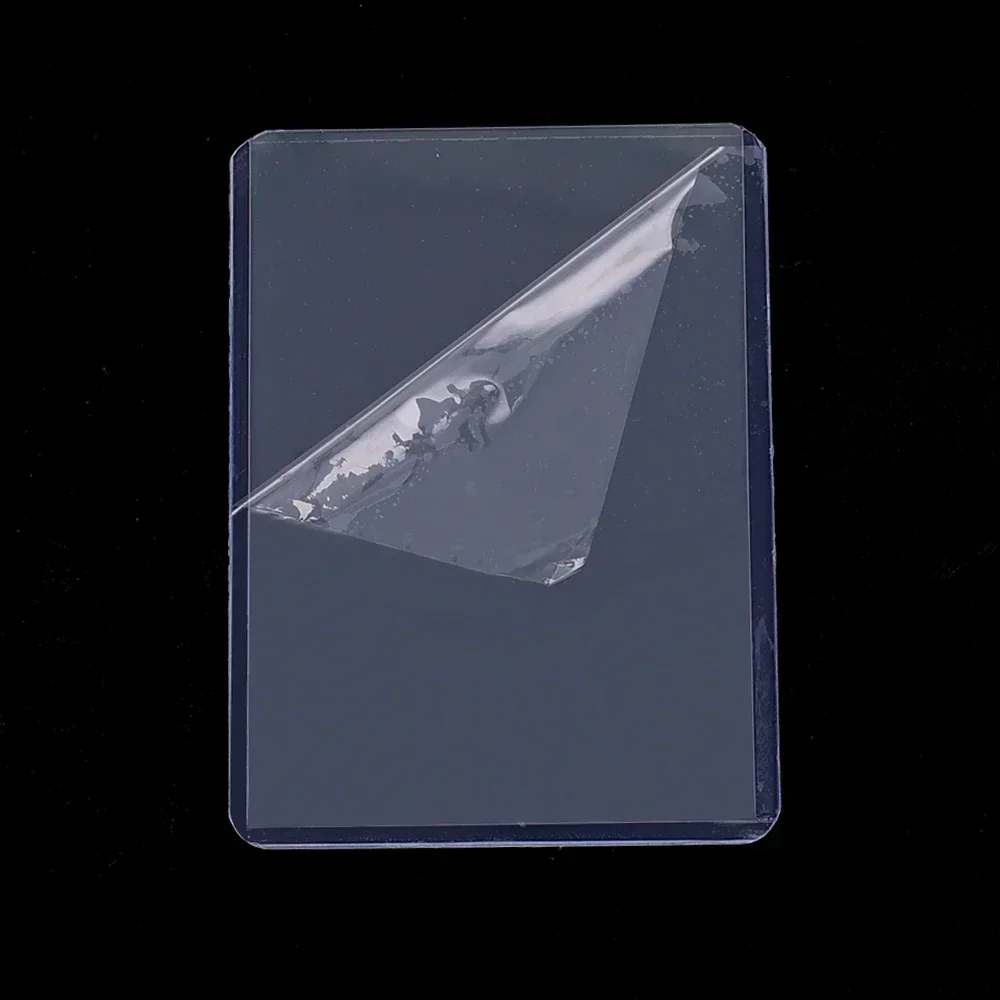 35PT Clear Toploaders Kpop Idol Photocard Sleeve 1/50Pcs Anti-scratch 3X4" PVC Card Holder