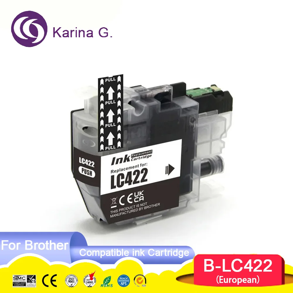 Standard capacity LC422 422 Compatible Ink Cartridge For MFC-J5340DW MFC-J5345D