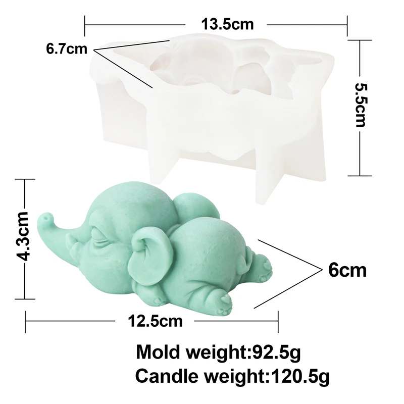 Elephant Mold 8