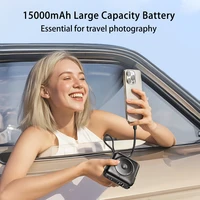 5 in 1 Magnetic Wireless PowerBank Type-C 45W Fast Charging With Dual Cables AC Plug for iPhone 12-17 Android Airpods 15000mAh - Image 5