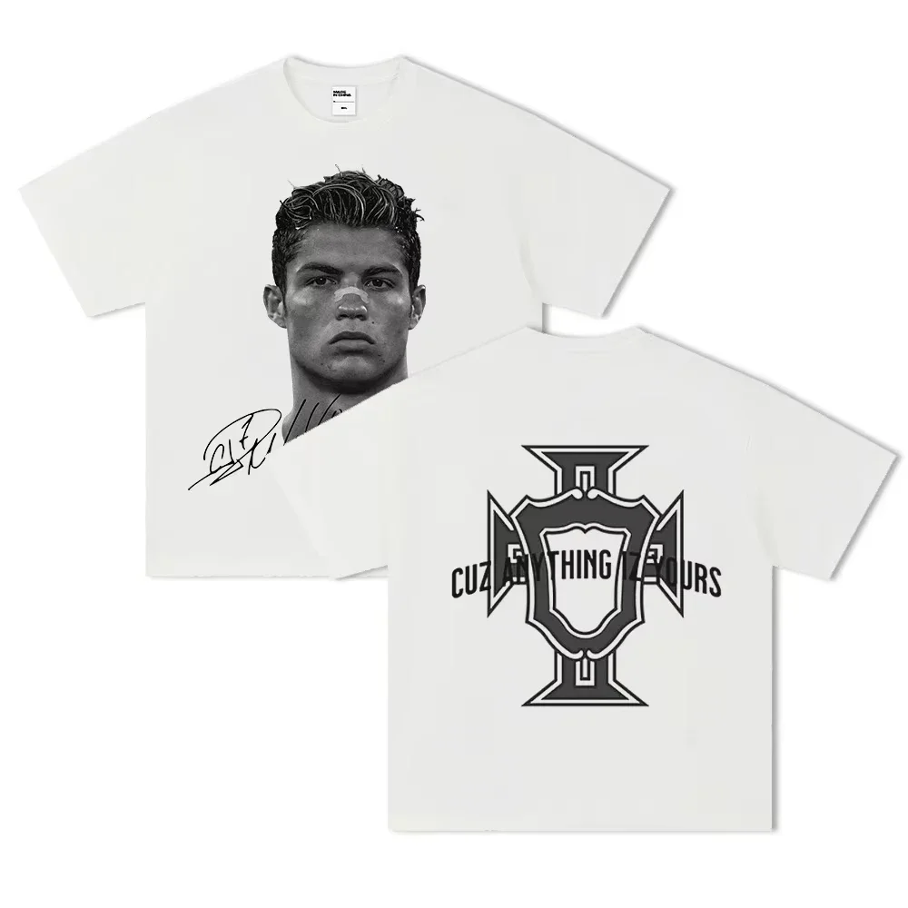 Neymar American Football Star Print Short-sleeved T-shirt Women Clothing Athleisure Print Fashion Tee Aesthetic Clothes 1
