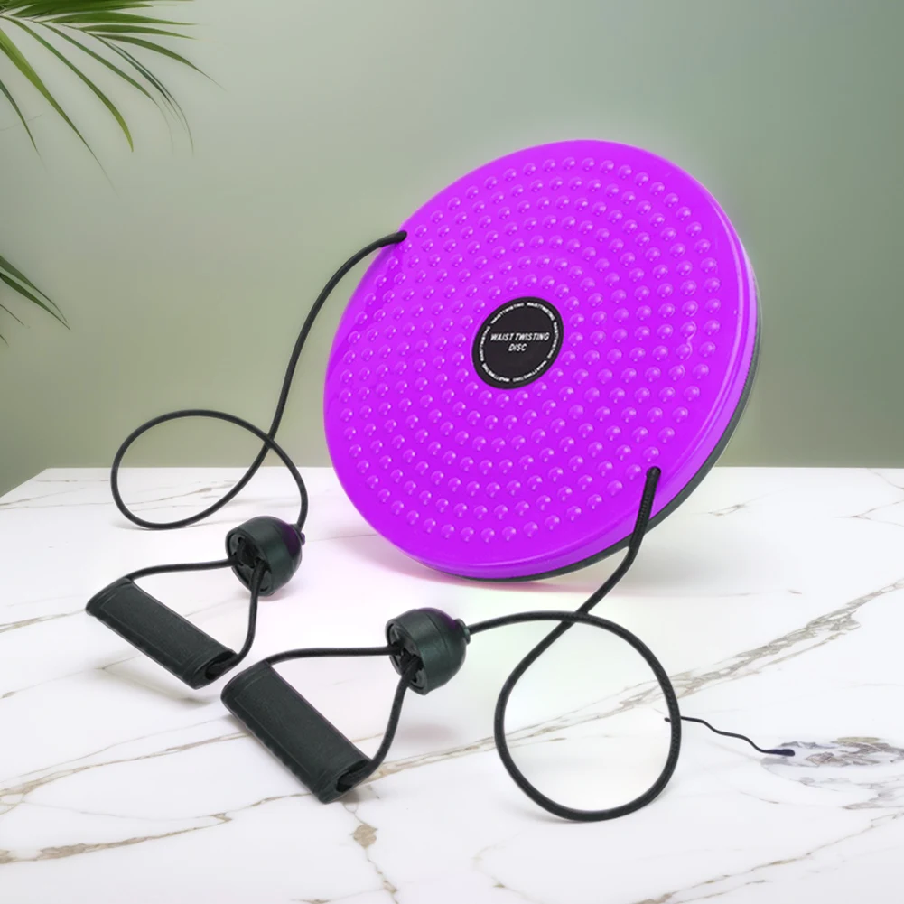 Waist Trainer Twisting Disc Handles Ab Twist Waist Disc Board Massage Foot Sole Slimming Balance Rotating