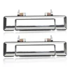 مقبض باب خارجي من الكروم للسيارة ، ملحقات لسيارة Toyota Land Cruiser 60 ، 70 Series ، J60 ، FJ60 ، FJ62 ، 1984 ، 2003 ، 2004 ، 2005 ، 2006 ، 2007