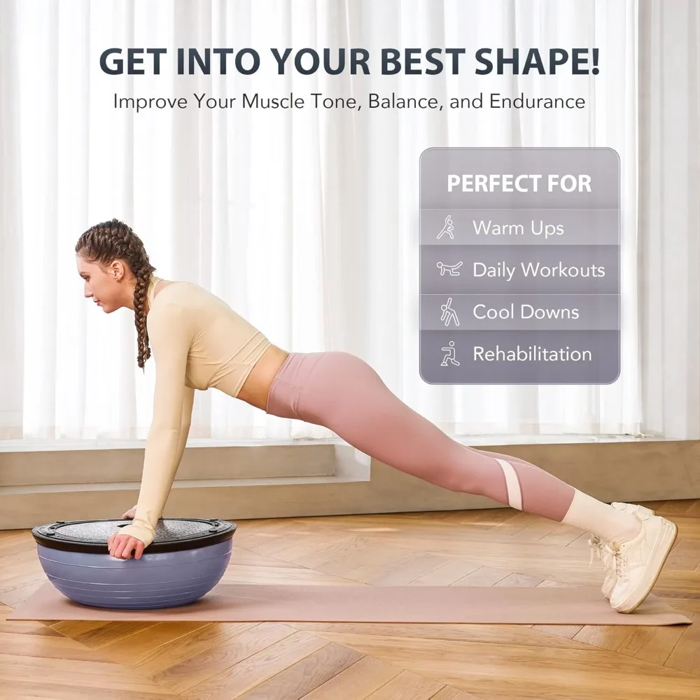 ZELUS balance ball trainer front view