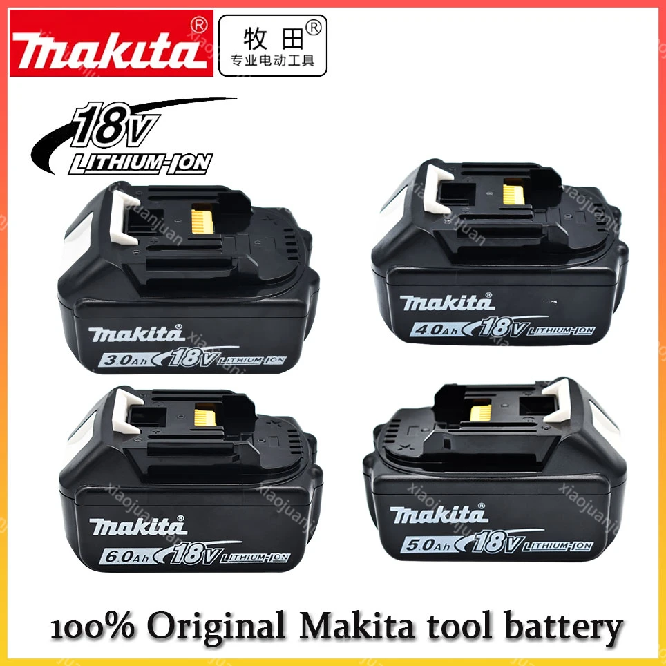 

Makita Original 18V Lithium Battery 6AH 3AH 4AH 5AH Battery BL1860 BL1830 BL1840 BL1850 Battery