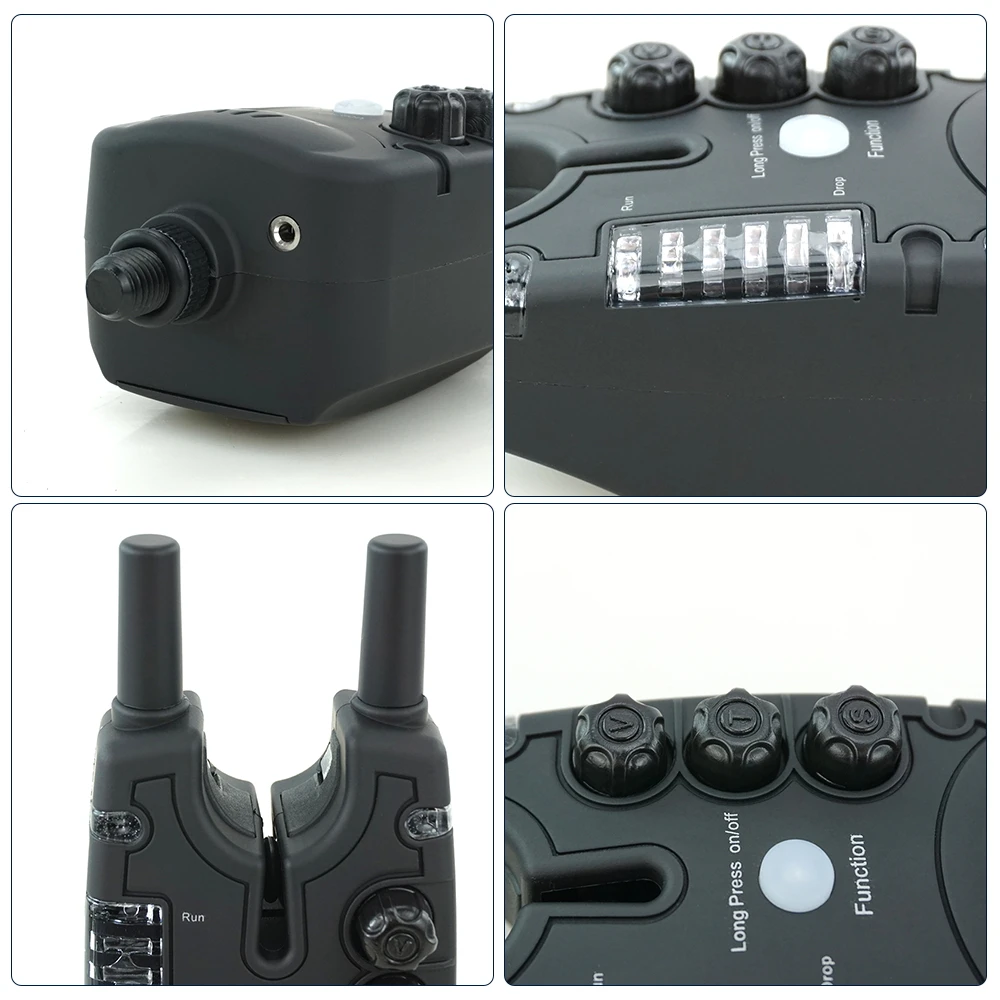 Carp Fishing Bite Alarm Hirisi with Adjustable Volume Tone Sensitivity & LED Indicator Essential Fishing Accessory
