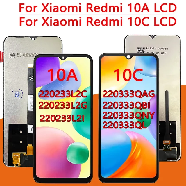 Schermo LCD Per Xiaomi Redmi 10C - Display 6.71 Pollici, Touch Screen, Con Cornice Nera E Strumenti - Foto 9