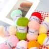 3pack 50G 5 Yarn Counts Handmade Raw Material Beginner-Friendly DIY Knitting Kit Multicolor Premium Yarn Bundle For Crochet 6